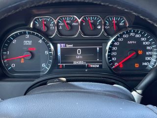 2015 Chevrolet Tahoe LT - Interior Dashboard With Vehicle Running Image